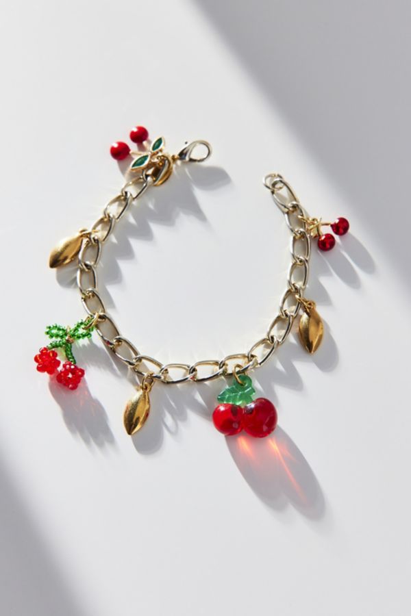 Slide View: 2: Bracelet à Breloques Savannah UO Exclusif Brooklyn Charm