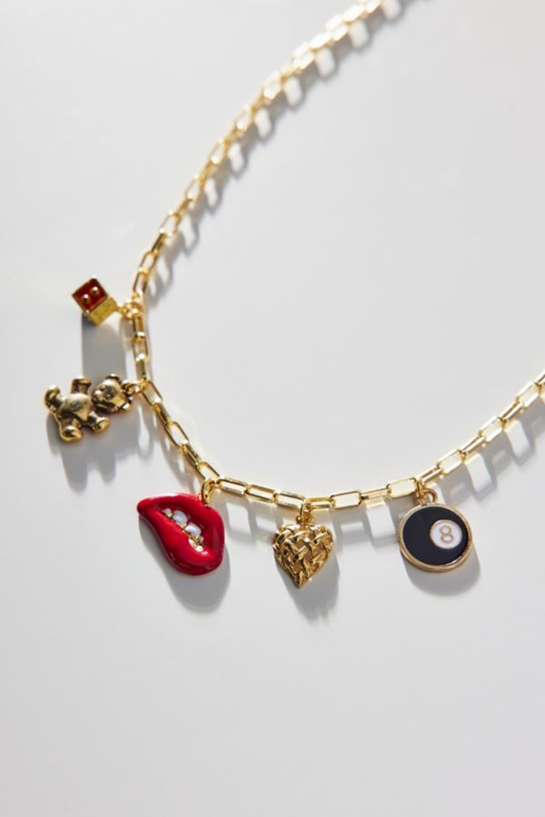 Slide View: 2: Collier Charme Brooklyn Charm UO Exclusif Vegas