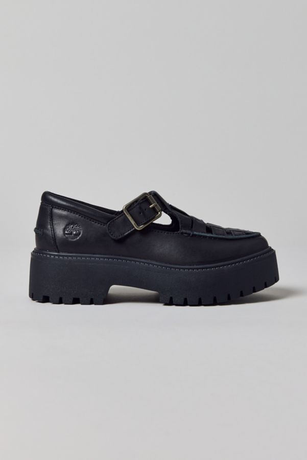 Slide View: 2: Timberland Women's Stone Street Platform Buckle Shoe