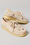 Thumbnail View 1: Clarks Women's Wallabee Floral Embroidered Suede Shoe