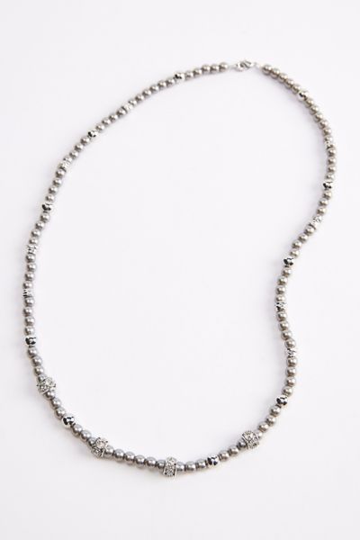 Chance Gem & Pearl Beaded Necklace