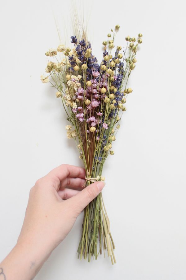 Slide View: 4: Roxanne’s Dried Flowers Lavender Fields Bouquet