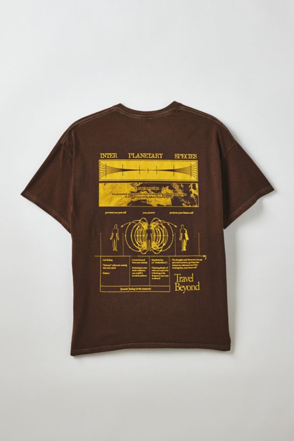 Slide View: 2: Travel Beyond Cotton Graphic Tee