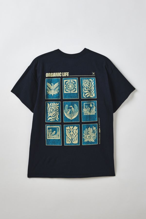 Slide View: 2: T-shirt graphique Organic Life