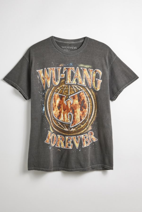 Slide View: 1: T-shirt Graphique Wu-Tang Pour Toujours