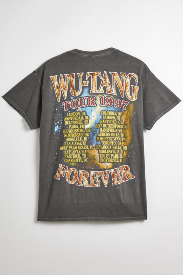 Slide View: 2: T-shirt Graphique Wu-Tang Pour Toujours