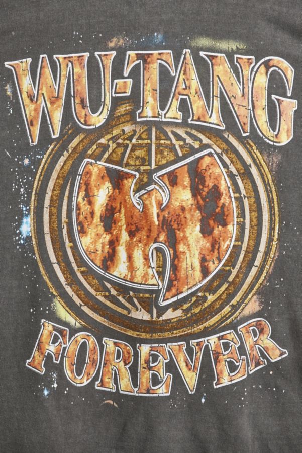 Slide View: 3: T-shirt Graphique Wu-Tang Pour Toujours