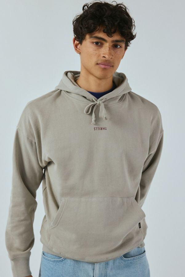 Slide View: 1: THRILLS Minimal Thrills Logo Hoodie Sweatshirt