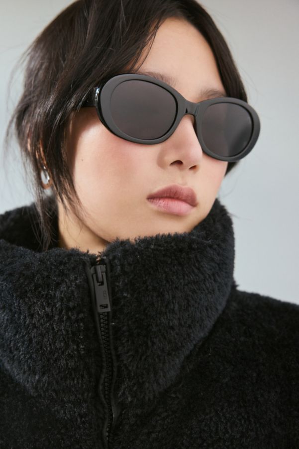 Slide View: 1: A.Kjaerbede Anma Round Sunglasses