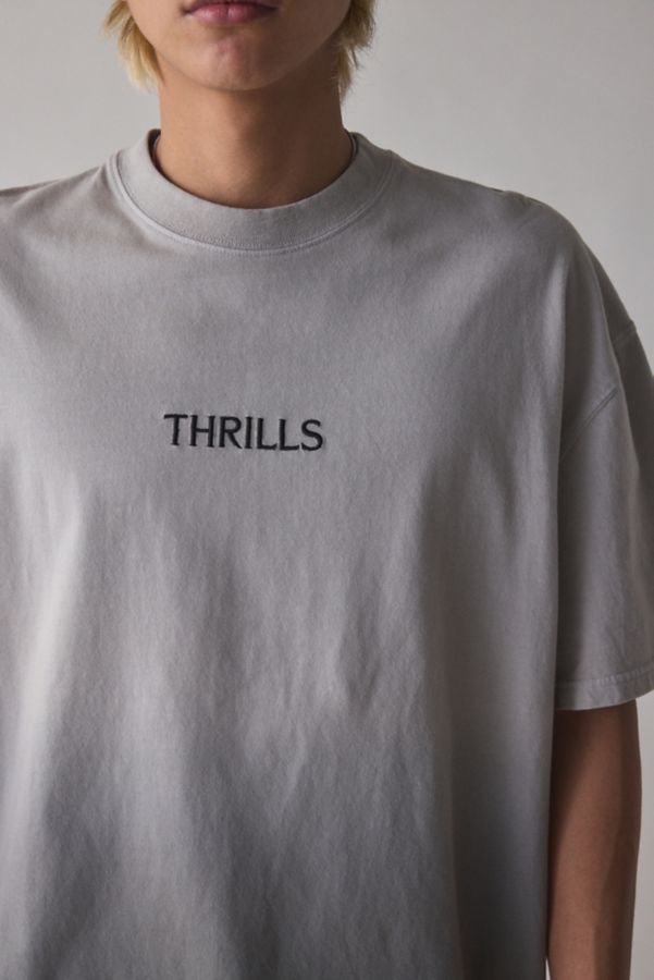 Slide View: 2: THRILLS Fade Away Ombre Boxy Fit Tee