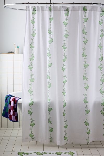 Lucky Clover Shower Curtain