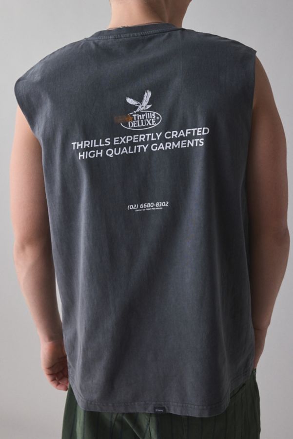 Slide View: 2: THRILLS Deluxe Graphic Muscle Tee