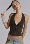 Thumbnail View 4: Silence + Noise Addison Faux Leather Vest Top