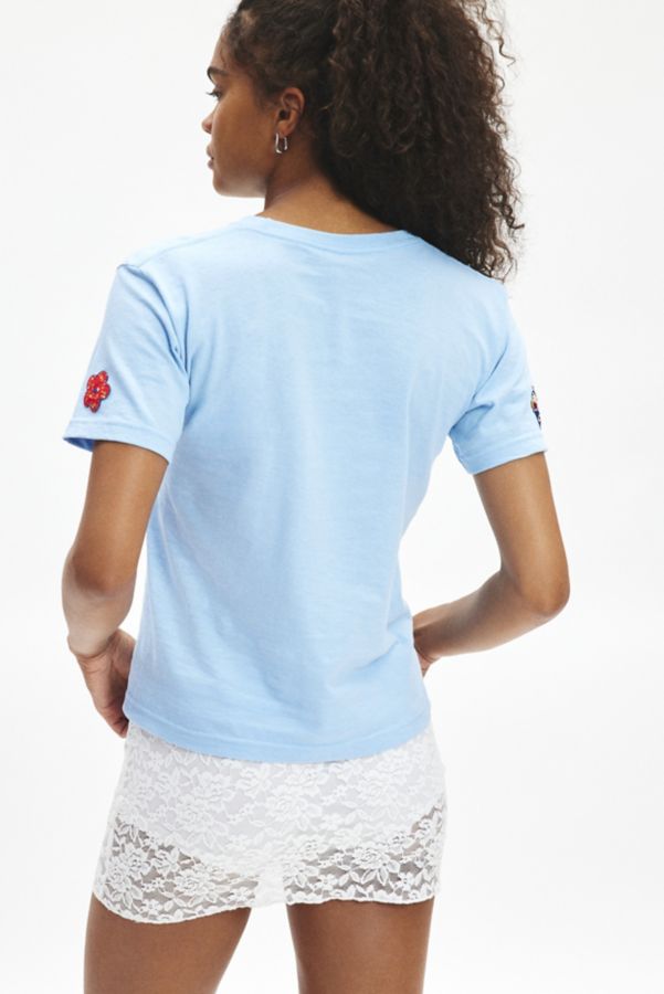 Slide View: 4: Urban Renewal Remade Overdye Patch Baby Tee