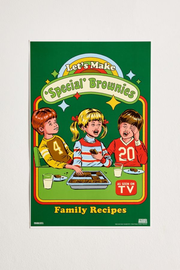 Slide View: 2: Steven Rhodes Special Brownies Poster