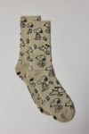 Thumbnail View 2: Chaussettes d'équipage Snoopy de Peanuts avec imprimé partout