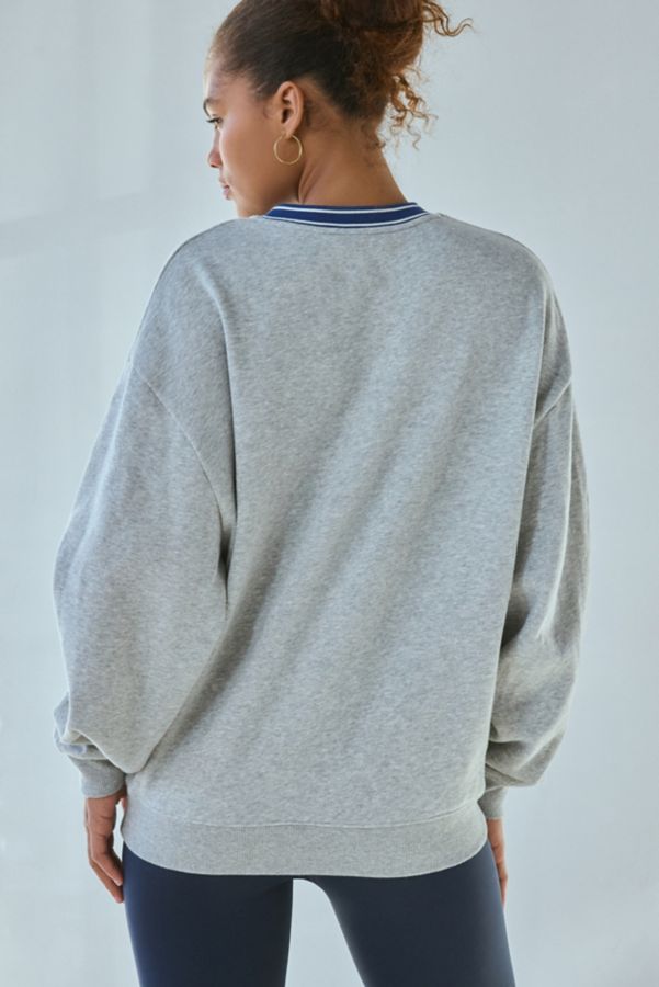 Slide View: 4: BDG Vinny Oversized V-Neck Pullover