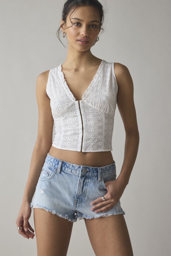 Slide View: 4: BDG Georgie Denim Cutoff Short