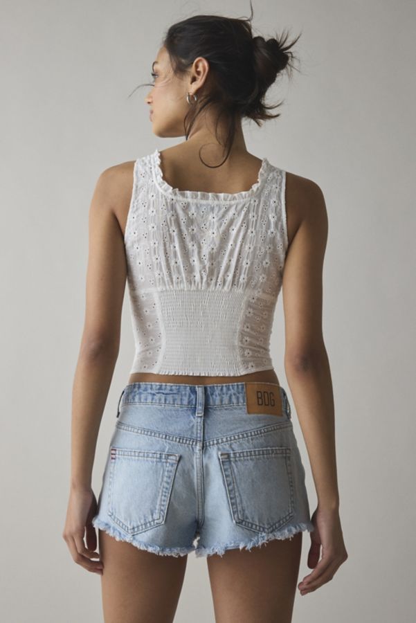 Slide View: 5: BDG Georgie Denim Cutoff Short