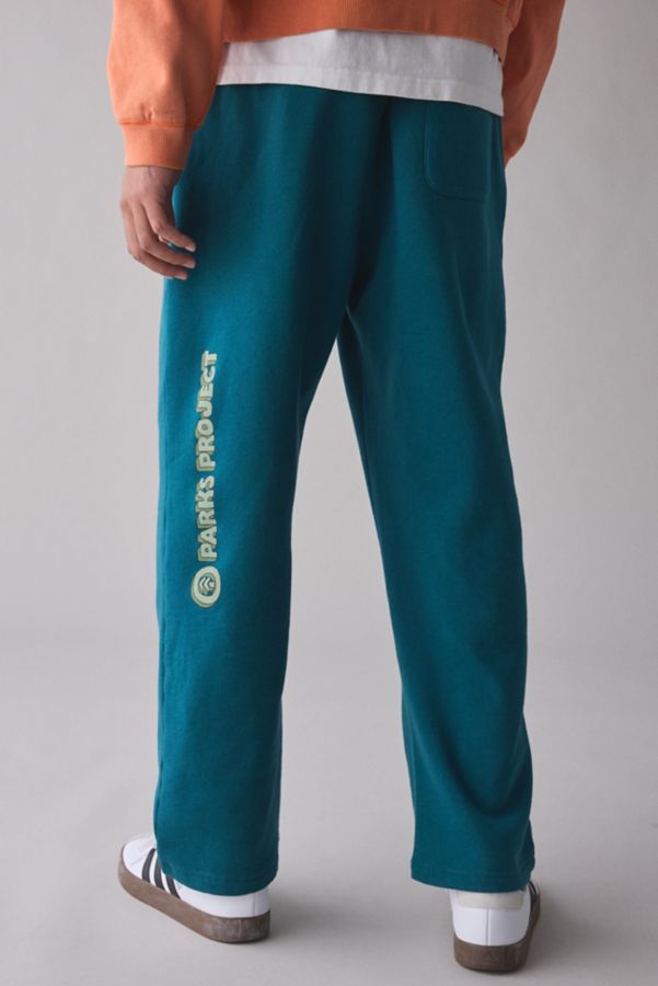 Slide View: 4: Parks Project Olympic Lichen Script Graphic Sweatpant