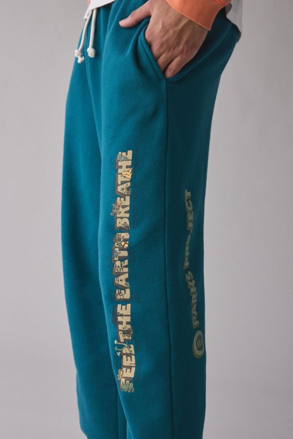 Slide View: 5: Parks Project Olympic Lichen Script Graphic Sweatpant