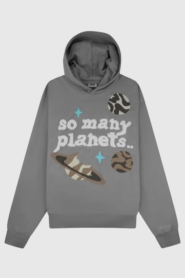 Slide View: 1: Broken Planet So Many Planets Hoodie