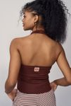 Thumbnail View 3: Hanes UO Exclusive High Neck Halter Tank Top