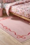 Thumbnail View 2: Lacey Bows Unbrushed Printed Rug