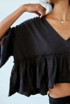 Thumbnail View 2: UO Brooke Ruffle Babydoll Blouse