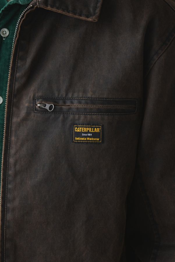 Slide View: 5: CAT Waxed Chore Jacket