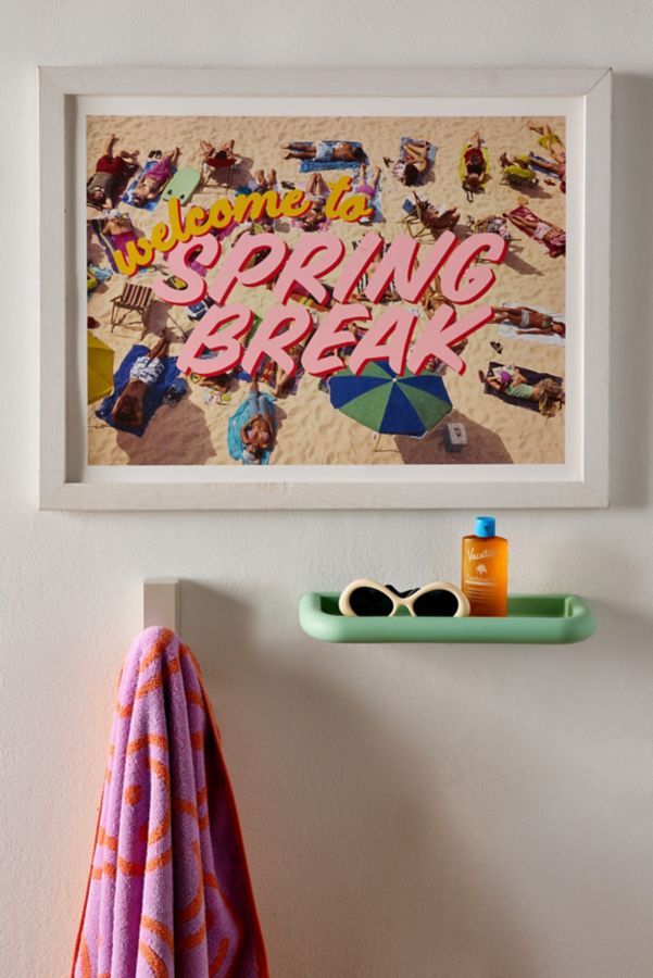 Slide View: 1: GS Print Shoppe Welcome To Spring Break Art Print