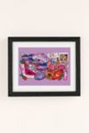 Thumbnail View 2: jennyalamode Trompe L'oeil Love Motel Art Print