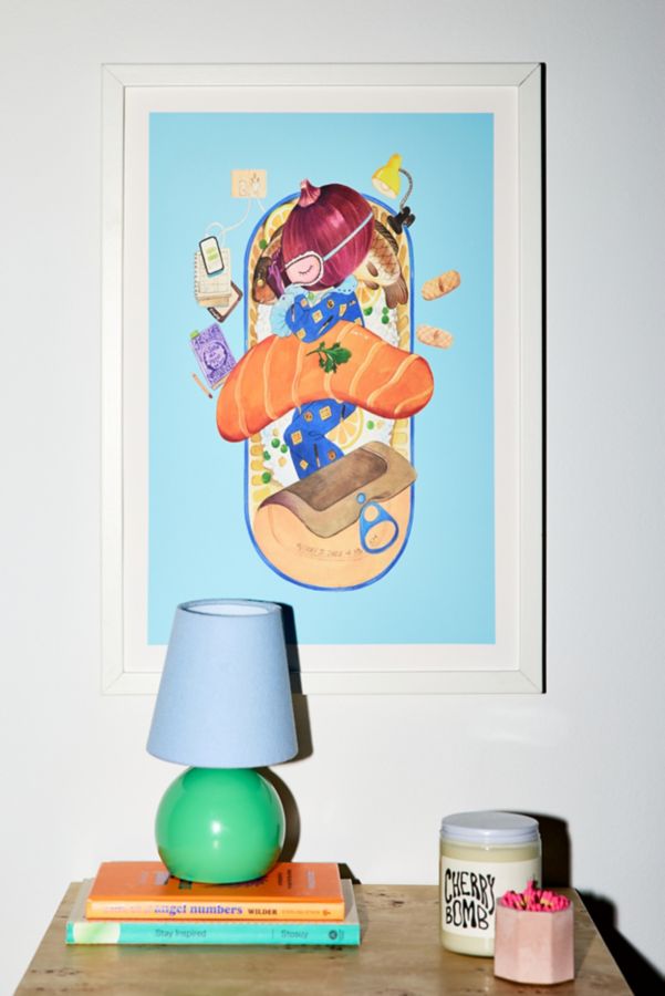 Slide View: 1: Vikki Zhang Miss Onion In Her Bedroom Art Print