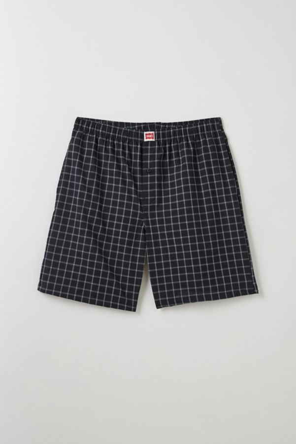 Slide View: 2: Hanes UO Exclusive Woven Boxer Short