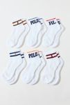 Thumbnail View 1: Polo Ralph Lauren Varsity Stripe Crew Sock 6-Pack