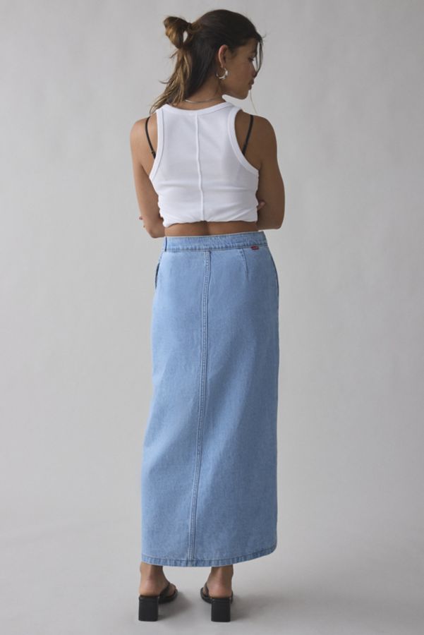 Slide View: 4: Levi's® Column Wrap Denim Midi Skirt