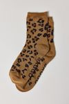 Thumbnail View 2: BAGGU Dark Leopard Crew Sock