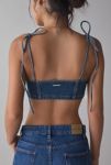 Thumbnail View 3: Abrand Devotion Denim Bralette