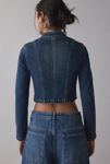 Thumbnail View 4: Abrand Devotion Slip Zip-Front Denim Jacket