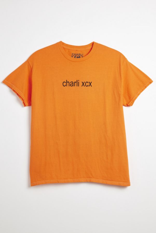 Slide View: 3: T-shirt Graphique Texte Guess Charli XCX