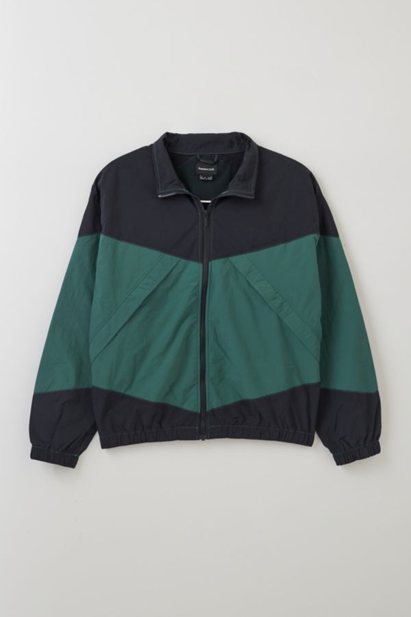 Slide View: 3: Standard Cloth Stadium Nylon Windbreaker Jacket