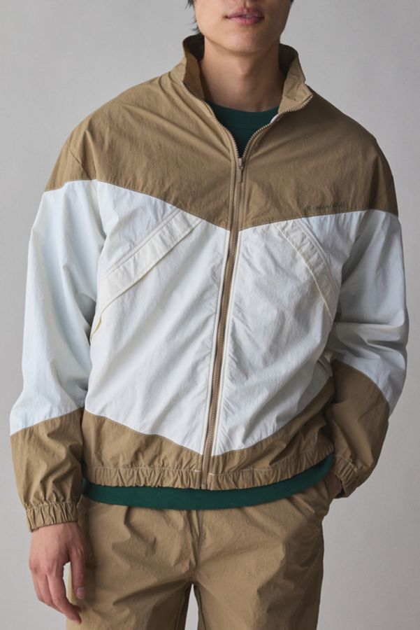 Slide View: 1: Standard Cloth Stadium Nylon Windbreaker Jacket