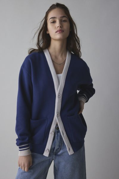 Cardigan BDG Chad à Garniture Contrastante