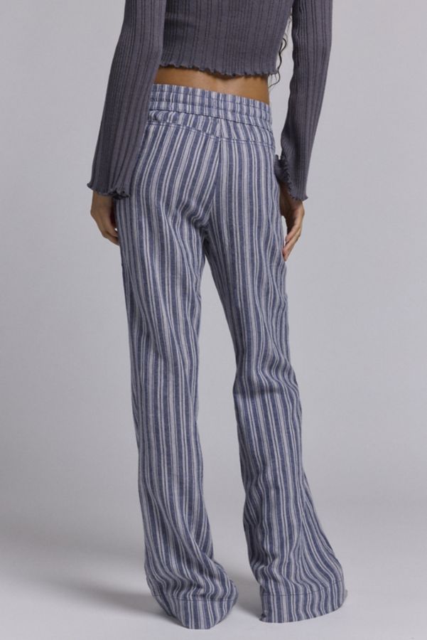 Slide View: 2: Kimchi Blue Simone Linen-Blend Flare Pant