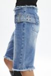 Thumbnail View 2: Le Short en Denim Kript Furio Ceinturé