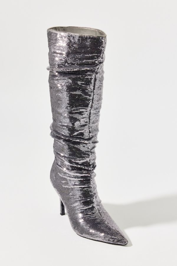 Slide View: 4: D'Amelio Footwear Cristean Sequin Tall Boot