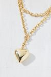 Thumbnail View 3: Puffy Heart Pendant Wrap Necklace