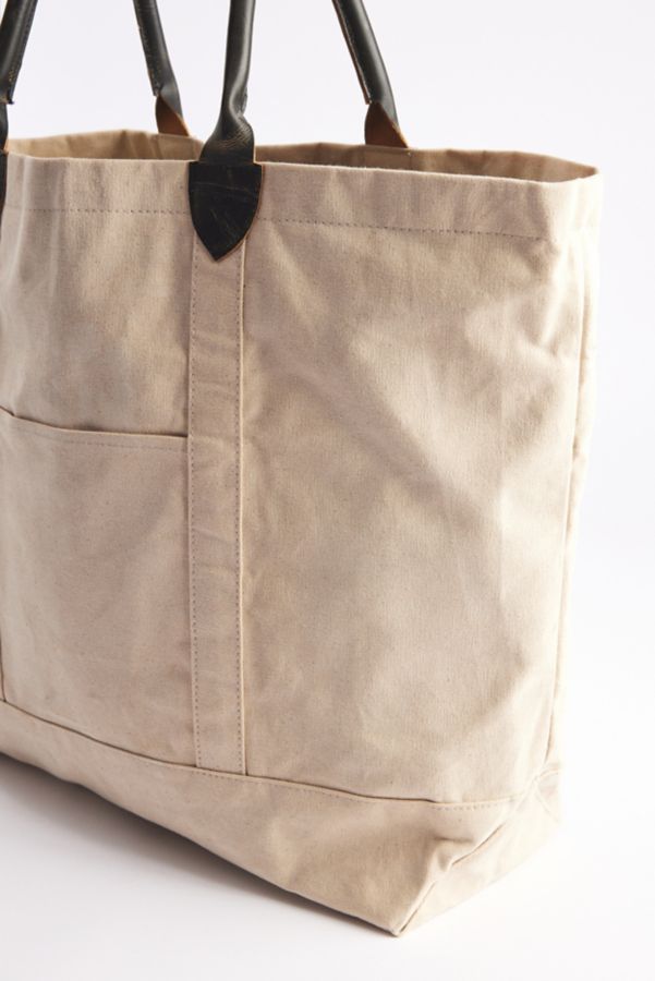 Slide View: 3: Waxed Canvas Tote Bag