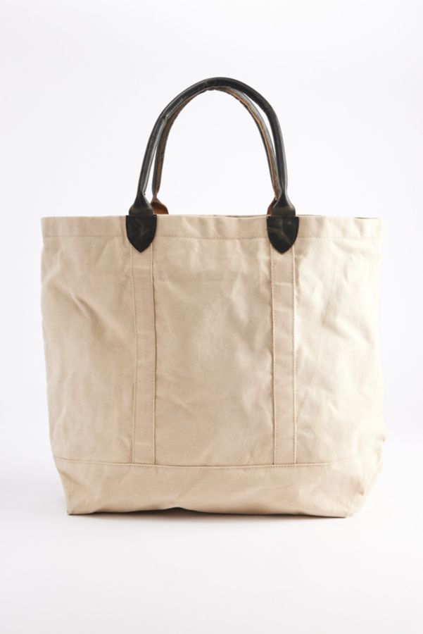 Slide View: 4: Waxed Canvas Tote Bag