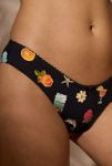 Thumbnail View 4: Out From Under Salma Printed Low-Rise Hipster Bikini Bottom